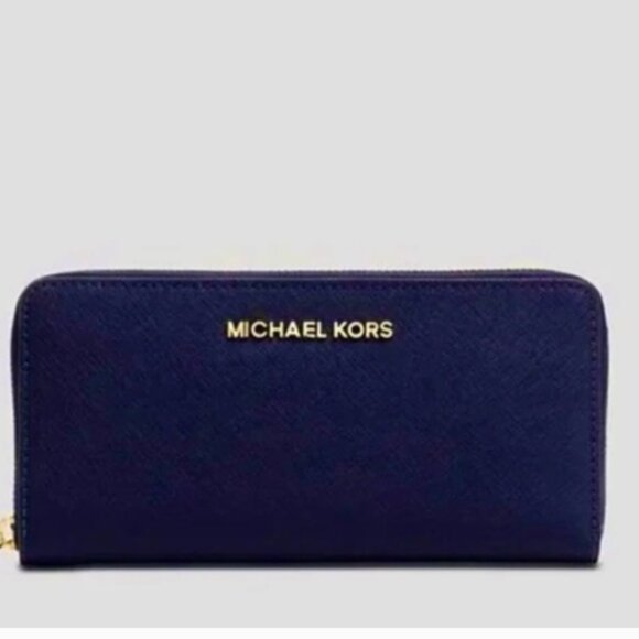 Michael Kors Jet Set Travel Large Continental Wallet - Picture 2 of 8